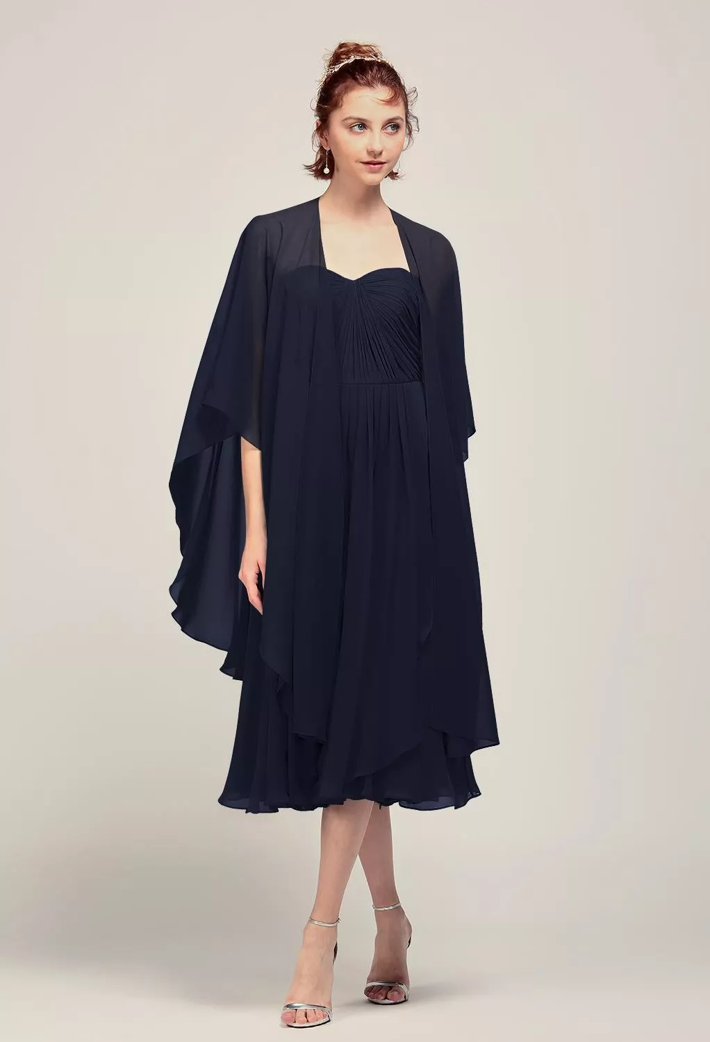 green emerald velvet dress Ciormis Navy Blue Chiffon Shawls, Ladies Formal Shawls and Wraps for Evening  Wedding Dresses (Navy Blue) at Amazon Women's Clothing store main image 1