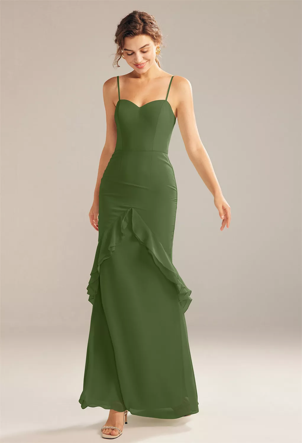 green dress casual outfit Green fit and flare summer linen dress with pockets 2337 – Xiaolizi