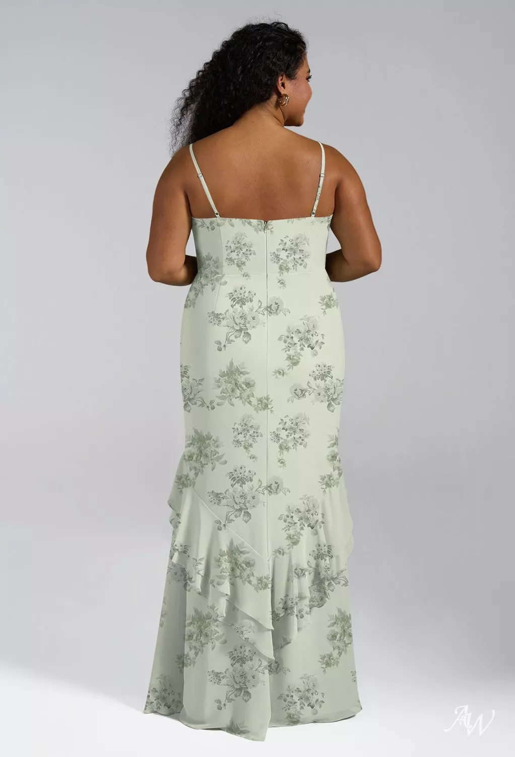 AW Claire Pistachio Green Penoy Bridesmaid Dresses | AW.Bridal