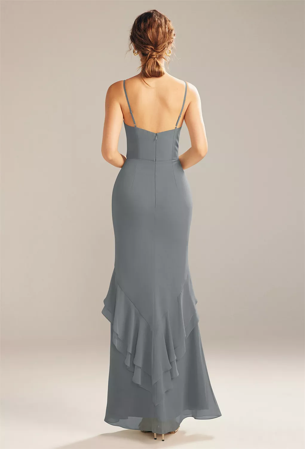 Steel Gray Spring Wedding Guest Dresses Page 2 | AW.Bridal
