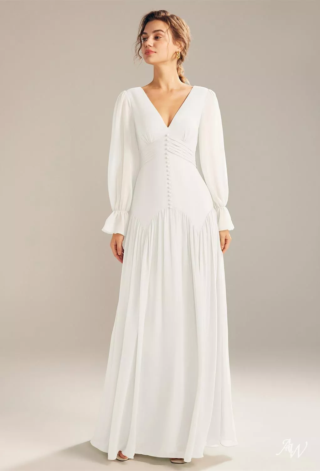 AW Alma Ivory Bridesmaid Dresses | AW.Bridal
