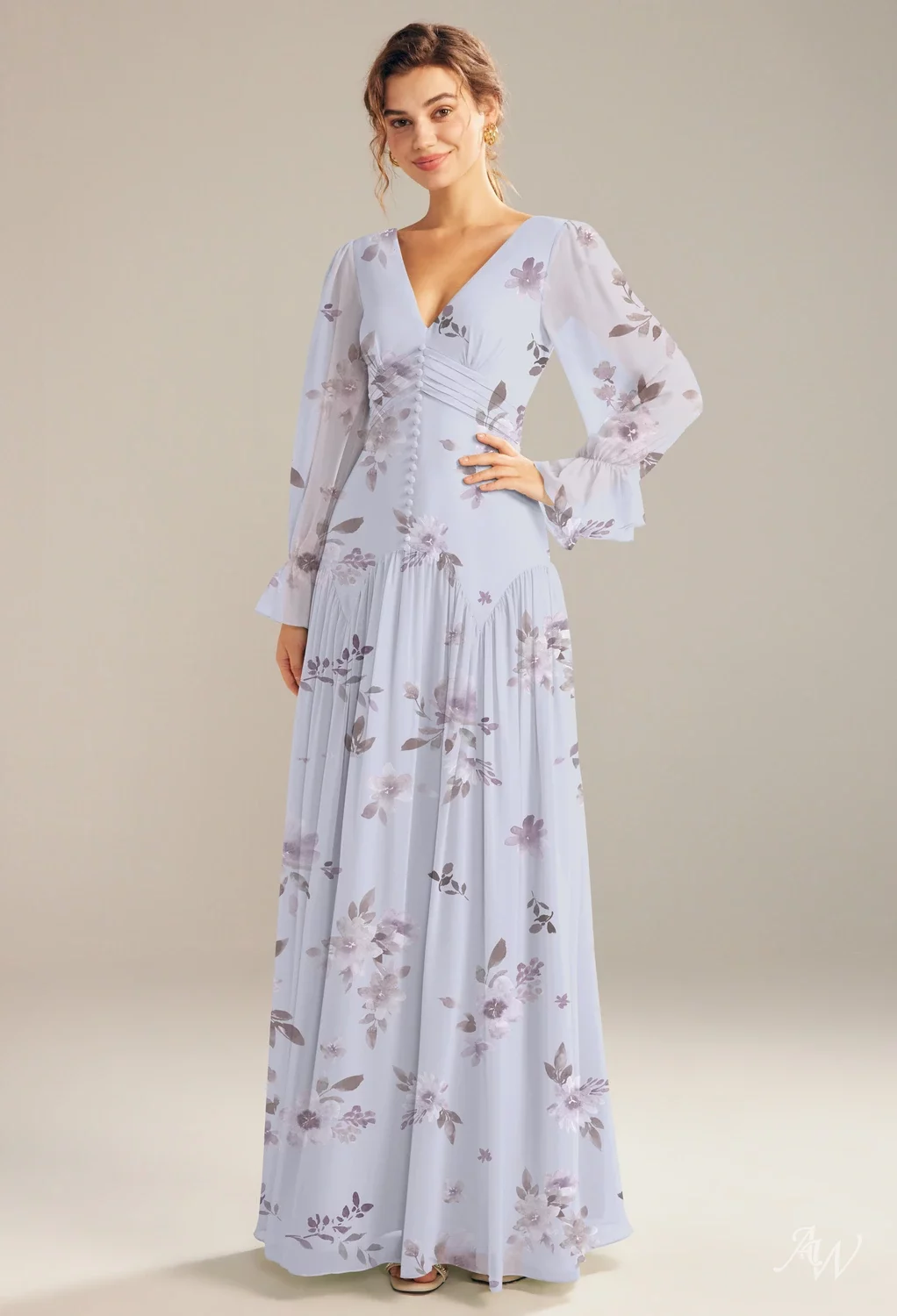 lavender long sleeve bridesmaid dress Modest LDS Dusty Lavender Satin Bridesmaid Dresses Long Sleeves