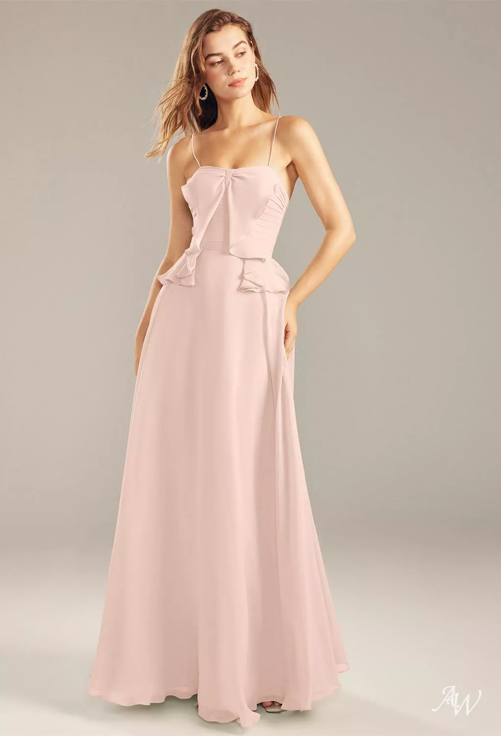 audrey bridesmaid dress Structured Strapless Bridesmaid Dress