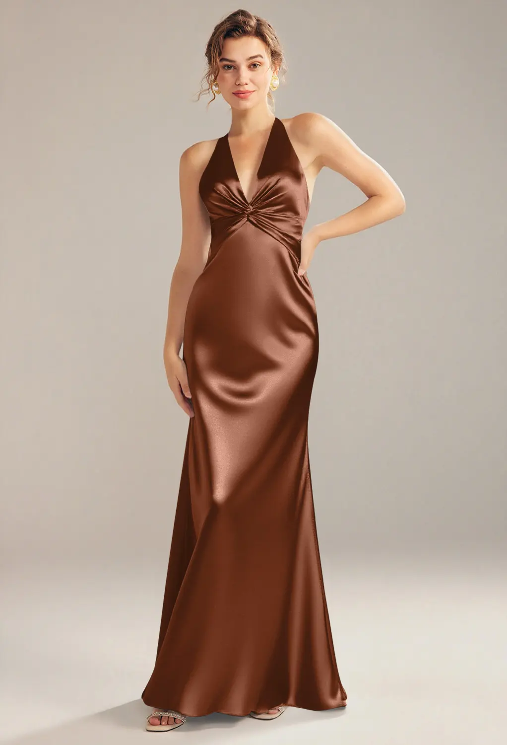 Tan Dresses