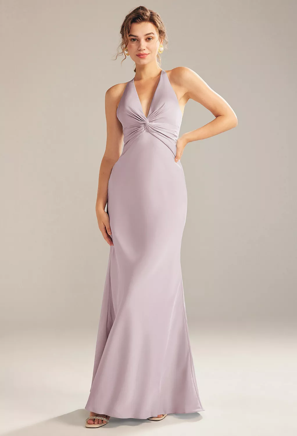 sachin and babi light blue dress The Definitive Guide to Dusty Rose Bridesmaid Dresses