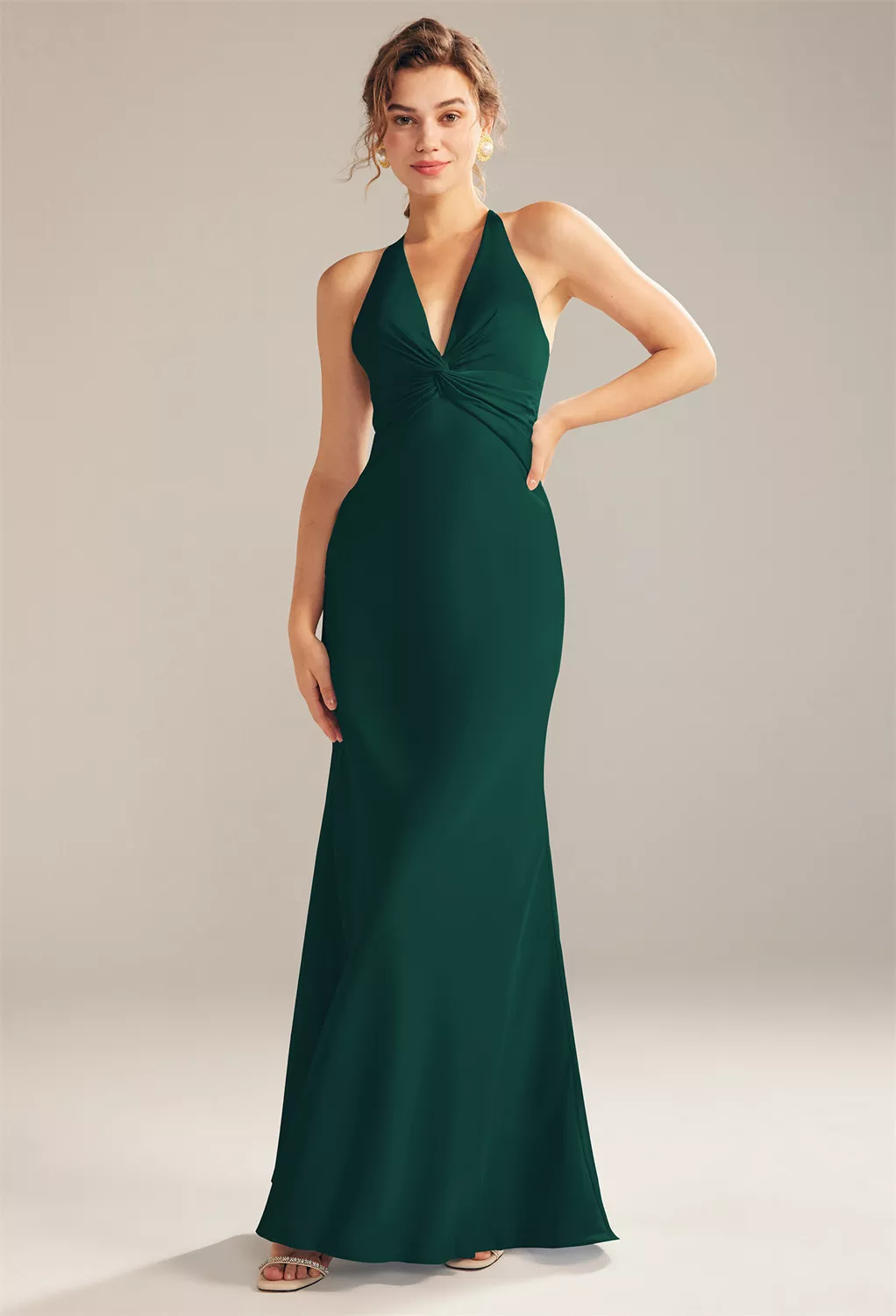Hunter Green Bridesmaid Dresses | AW.Bridal