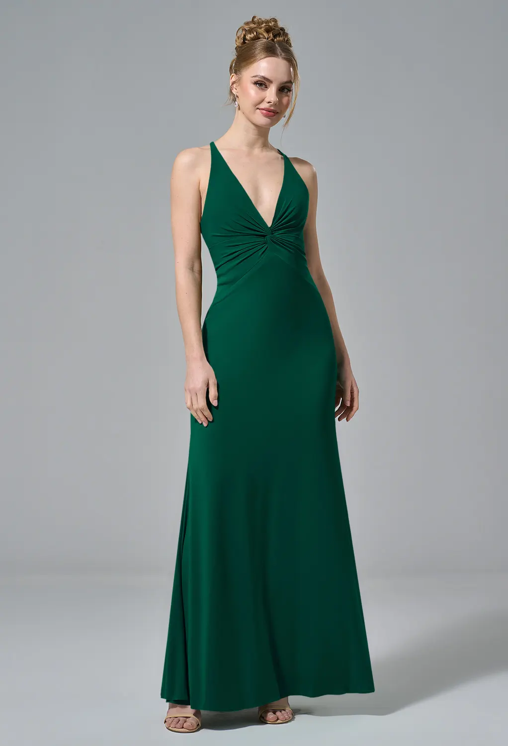 bridesmaid dresses evergreen AW Caroline Dress
