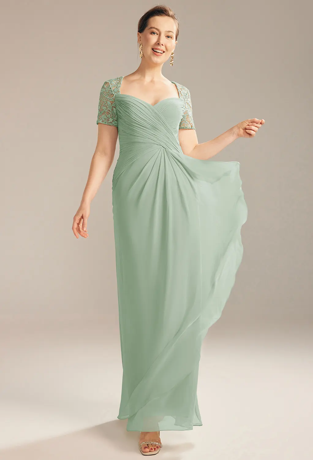 AW Tsar Sage Green  Mother of the Bride Dresses