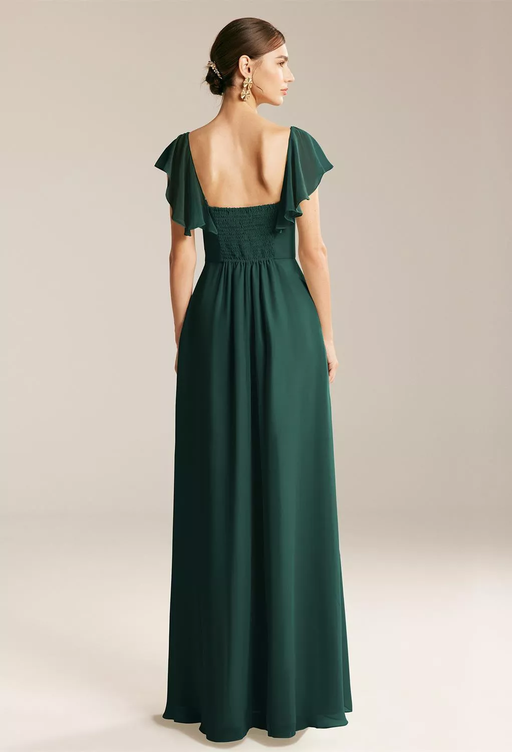 Dark Emerald, Emerald Green Maternity Bridesmaid Dresses | AW.Bridal