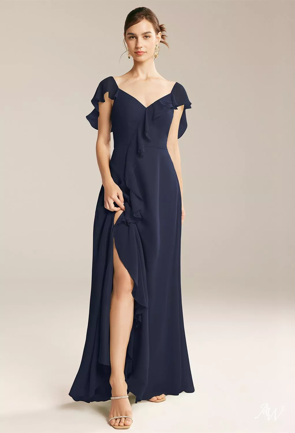 AW Marcia Dark Navy Bridesmaid Dresses