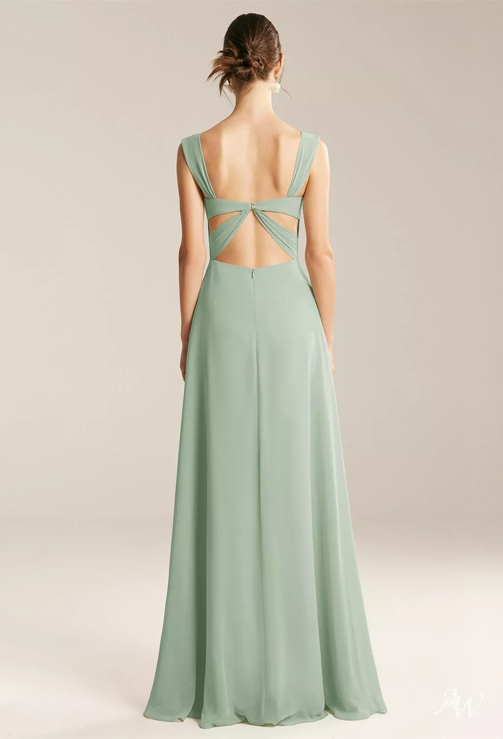 amazon sage green bridesmaid dresses Ever-Pretty Sage Green Bridesmaid Gowns main image 1