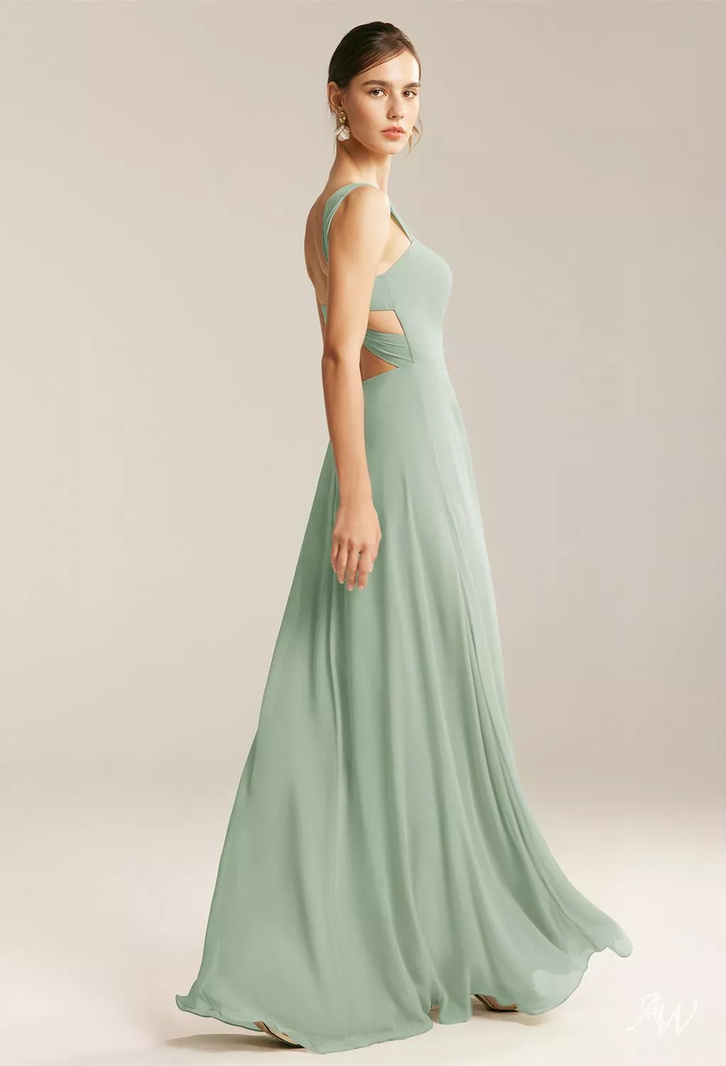AW Rachel Sage Green Bridesmaid Dresses | AW.Bridal