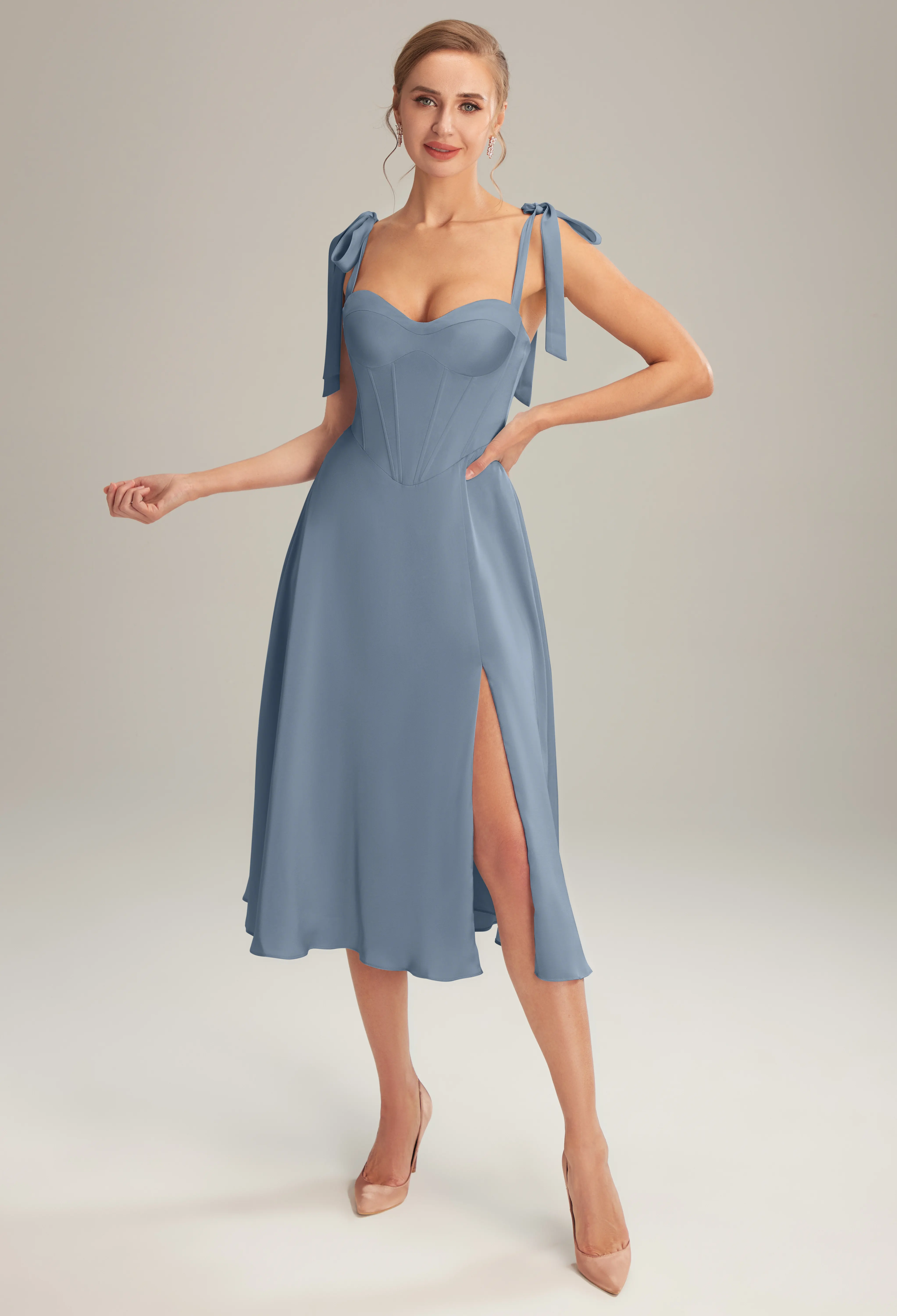 t shirt dress long sleeve DOUBLE LAYER T-SHIRT IN WHITE Number of Days:4 days Bust 54 RD-06.14.24 Denim Layered Ruffled Strapless