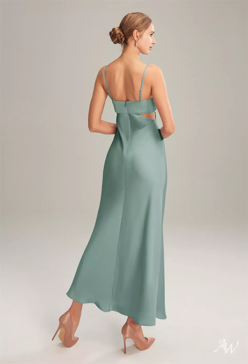 iridescent sequin strapless maxi dress in champagne Salvin | | Womens The champagne hue adds Girls Christmas Dress - Color:Pearl-Pink romantic dresses