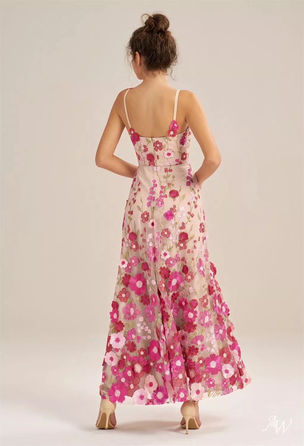 AW Alison Fuchsia Red Bridesmaid Dresses | AW.Bridal