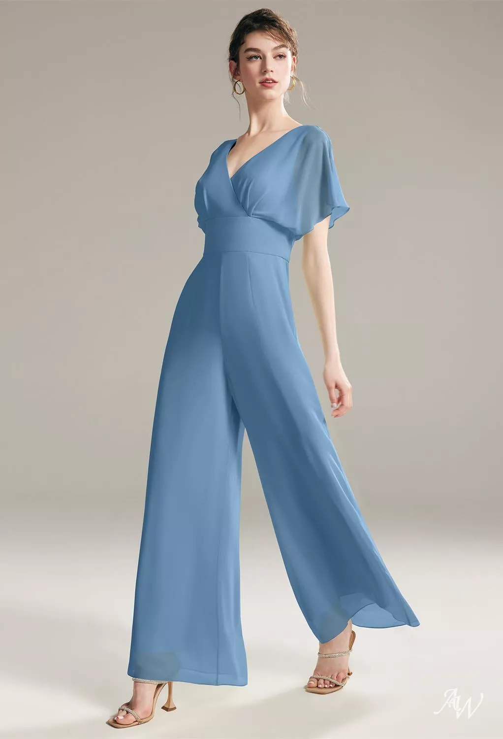 wedding dress elegant classic Glamorous Silk Satin Dresses Chic ZW564 – TANYA BRIDAL line satin long bridal 11.19.21 Ella Adjustable Chiffon Bridesmaids Heel Height:5 cm / 1.96 in (Block)
