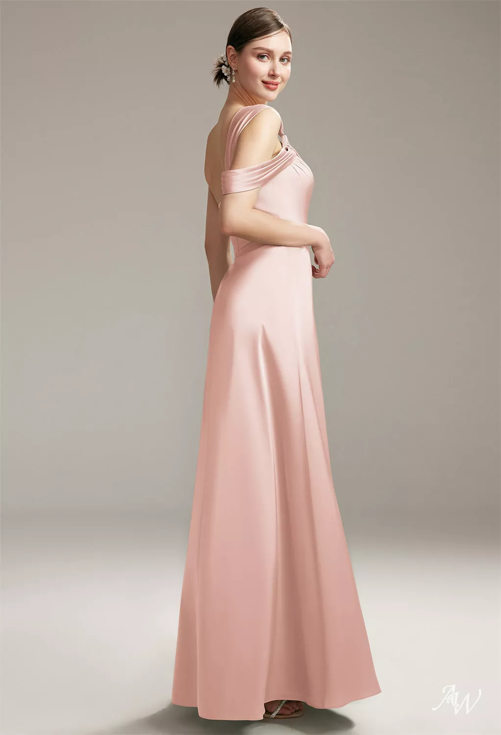 dove color bridesmaid dress Dove Bridesmaid Dresses
