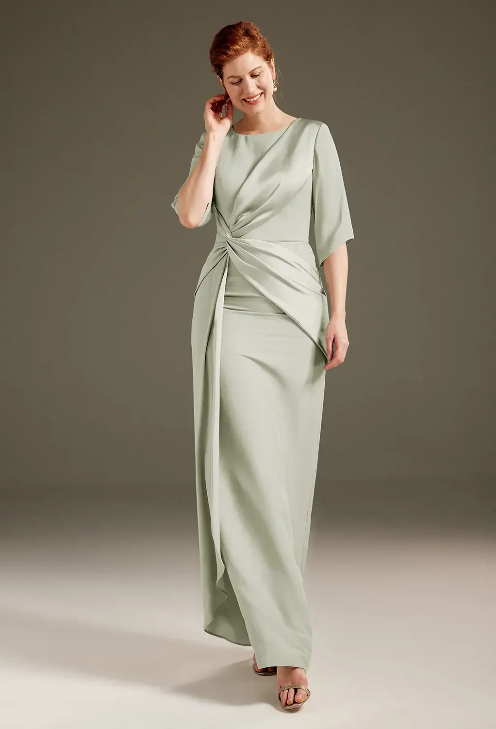 AW Caesar Sage Green  Mother of the Bride Dresses