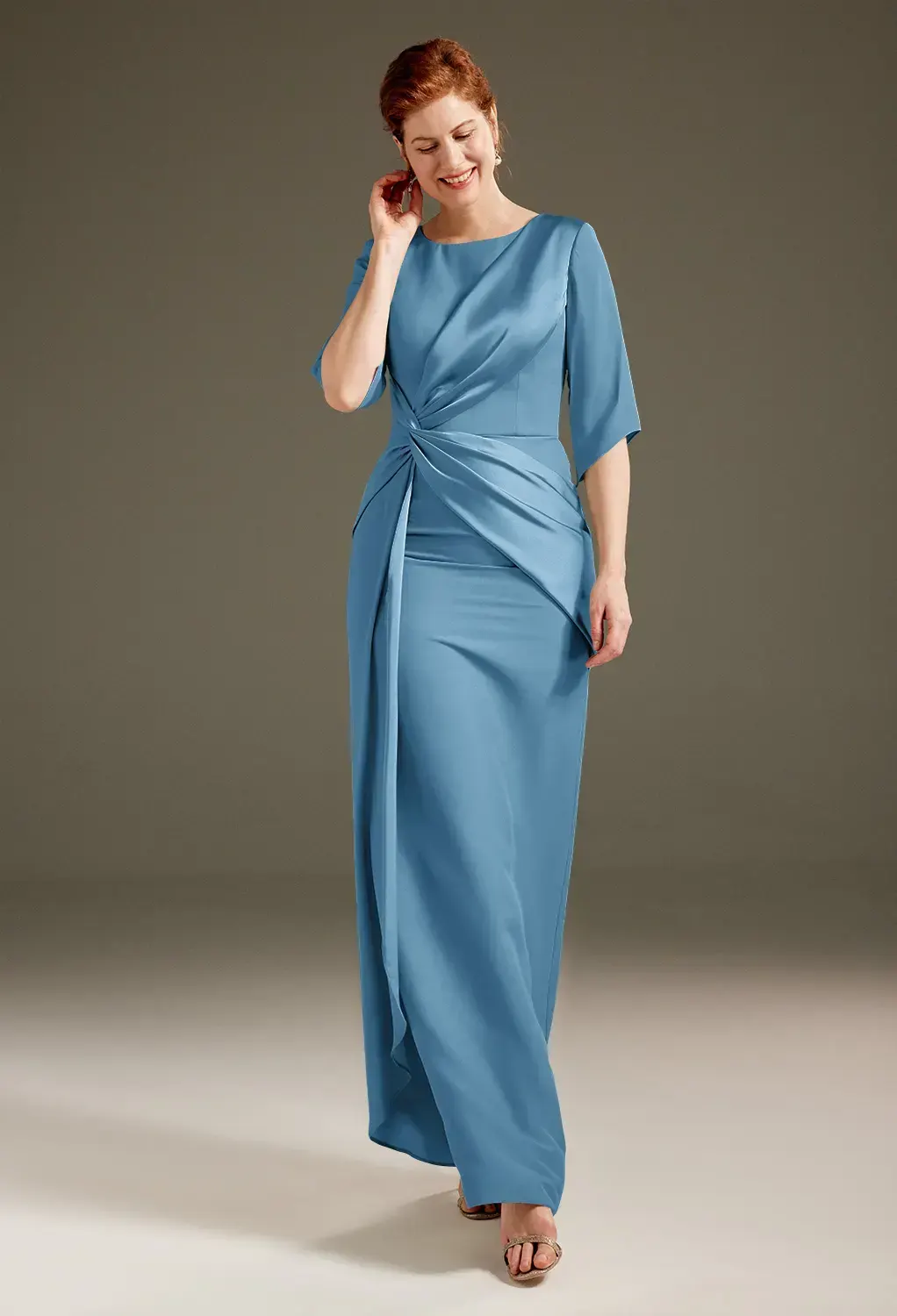 Ink Blue Mother of the Bride/Groom Dresses | AW.Bridal