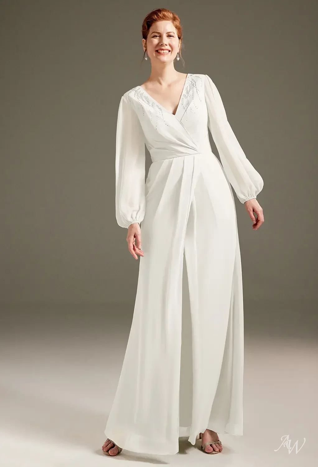 ivory and main mother of the bride dresses Ivory Mother of the Bride/Groom Dresses