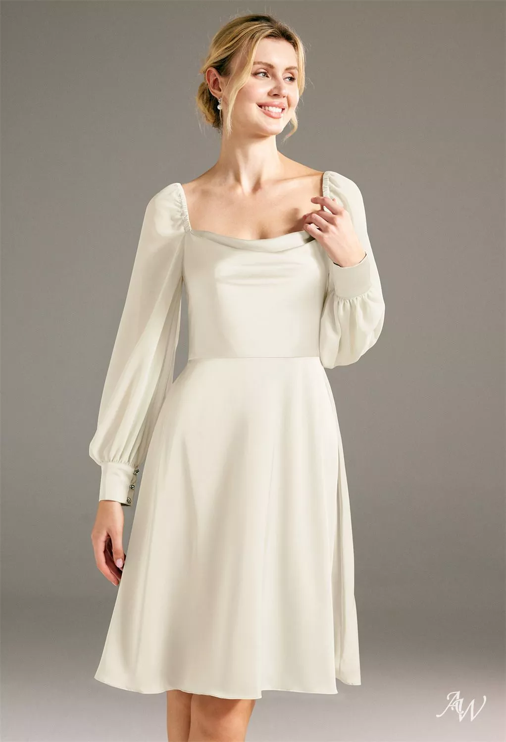 slim fit dress slacks Historically Inspired Sheer Smocked Chemise Dress in Ivory Floral Cotton M