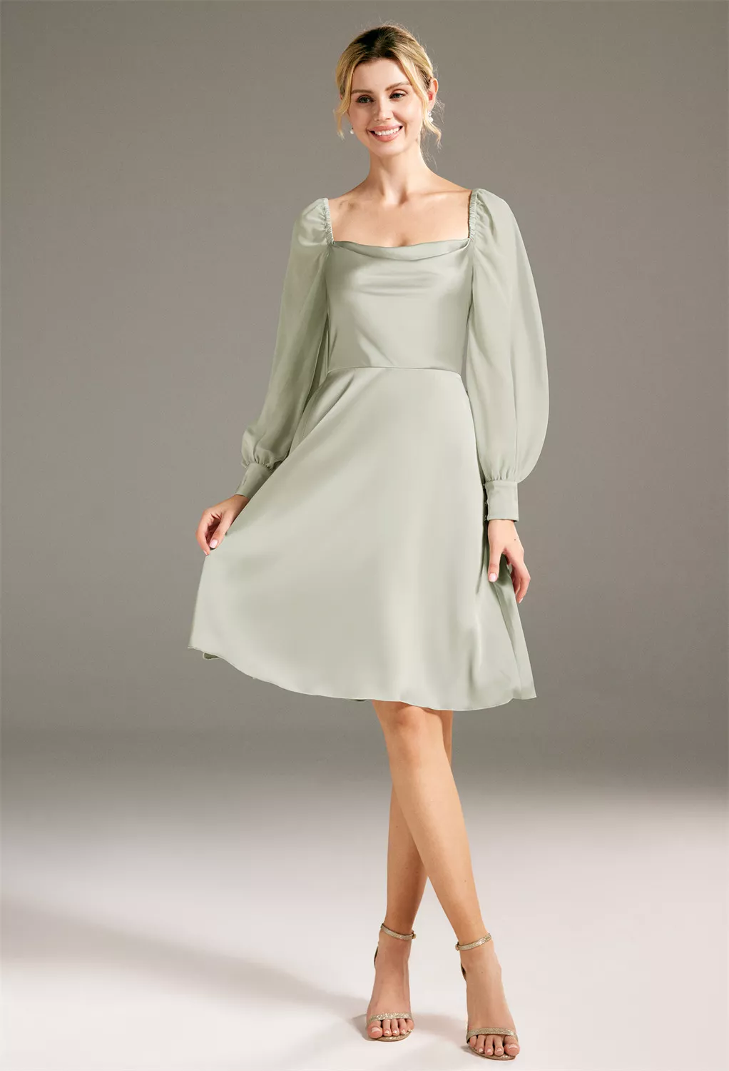 sage green wedding guest dress with sleeves Casual Dresses Page 2 modest sage green dress