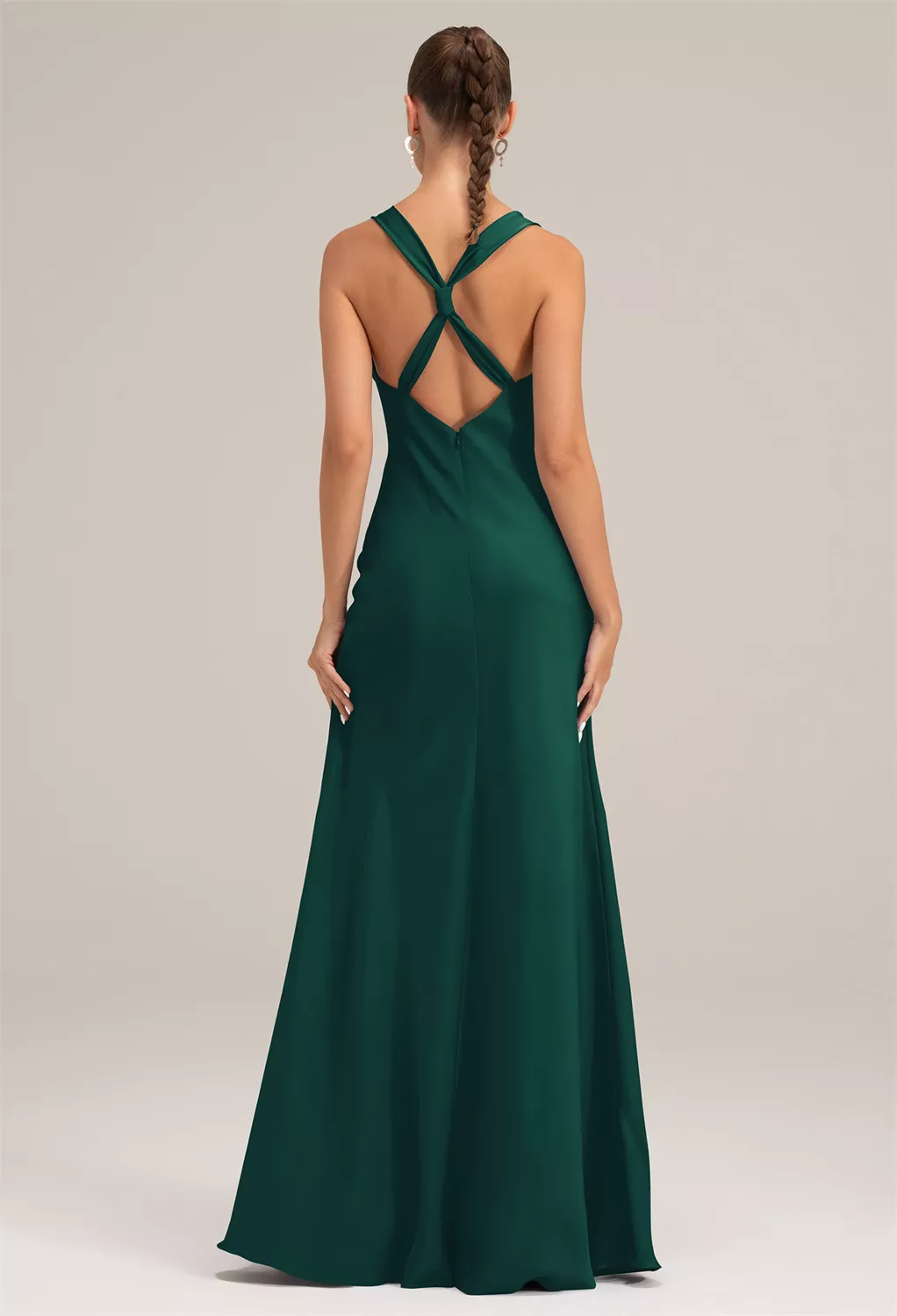 all saints dress green Hunter Green Prom Dresses Sheath Sweetheart Keyhole Long Prom Dress