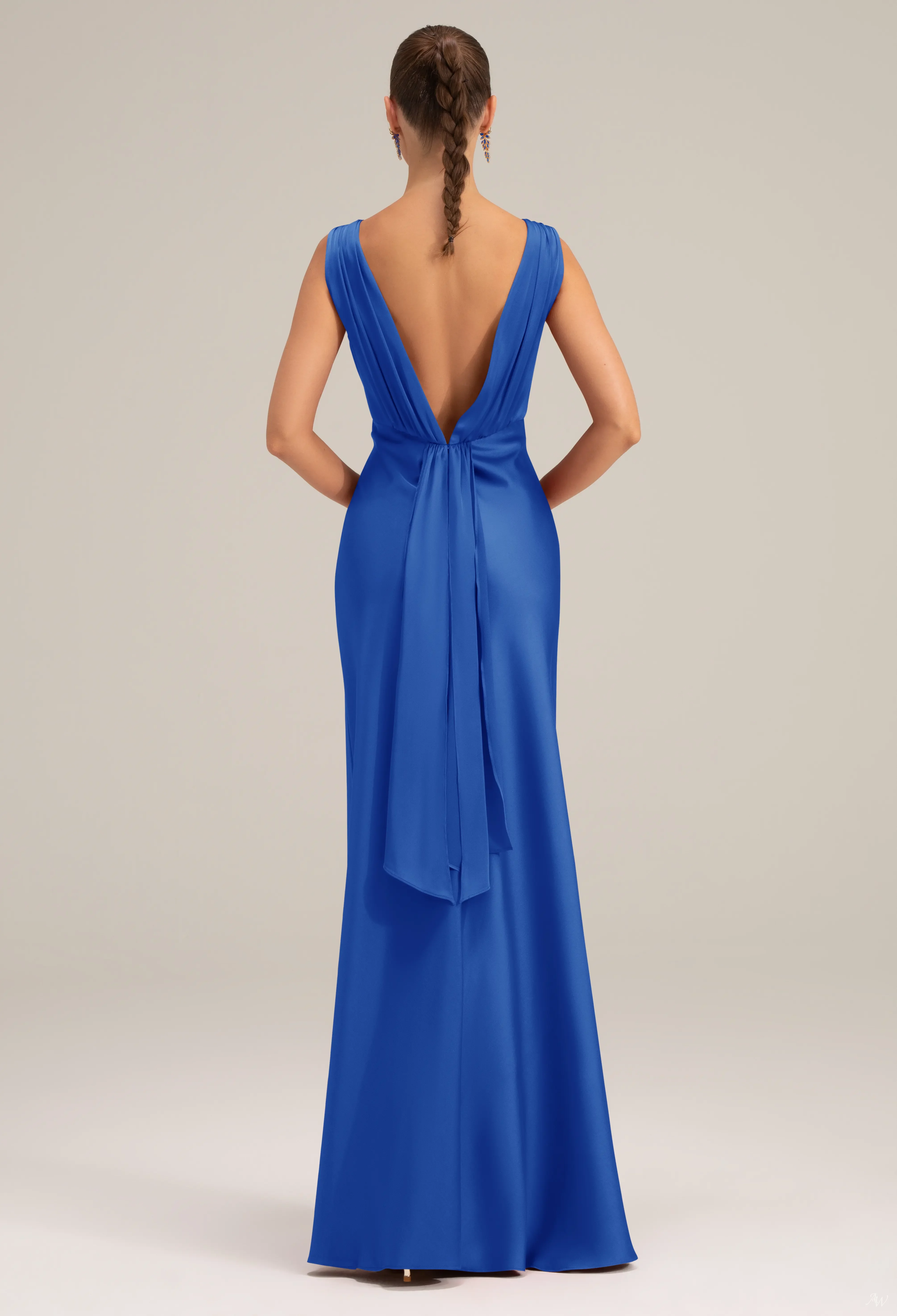 cornflower blue dress formal Luella Crepe Corset Maxi Dress / Cornflower Blue | MESHKI