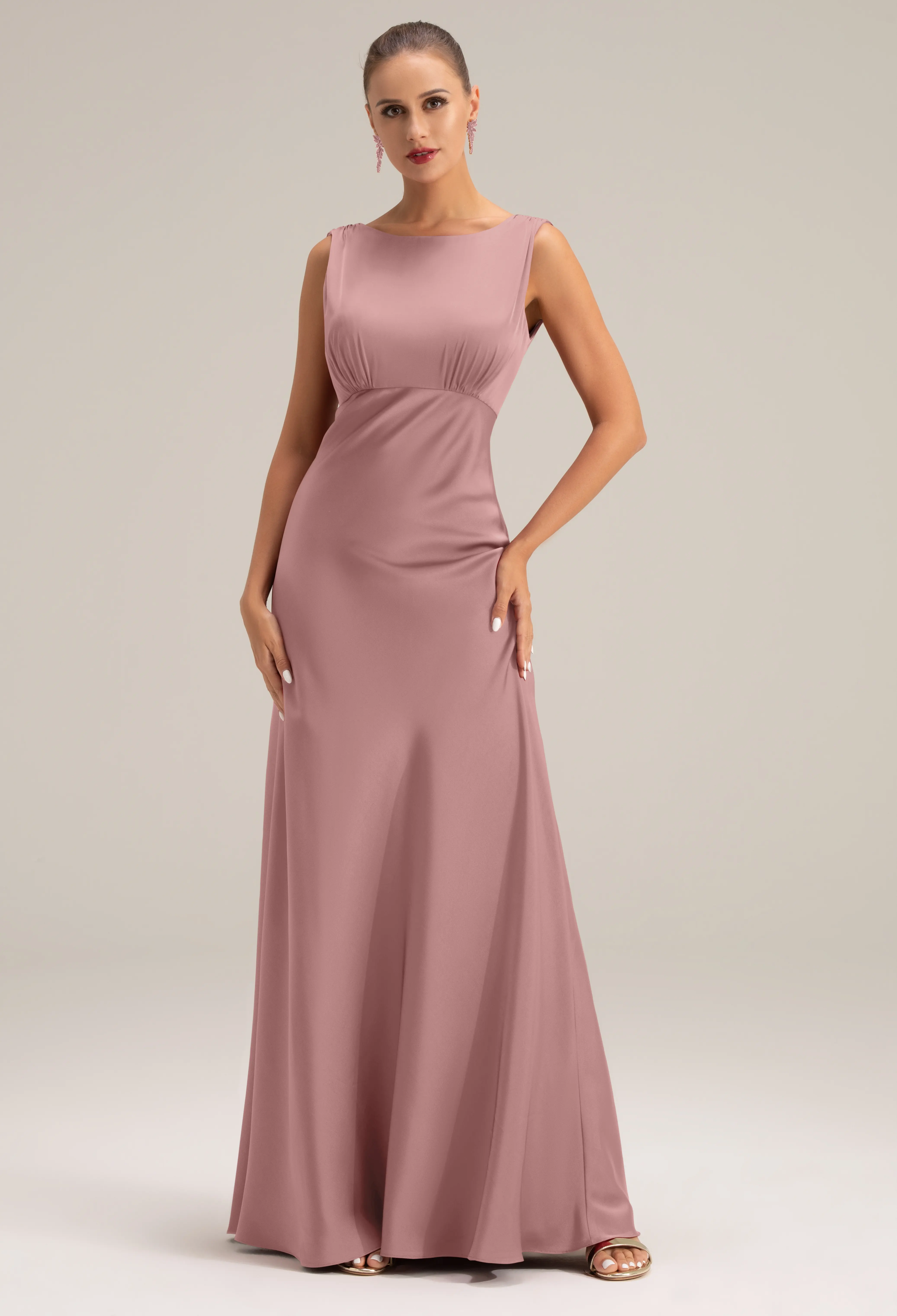 champagne yellow bridesmaid dresses Made In USA Burnt Orange Terracotta Infinity Dress Bridesmaid Convertible Dress main image 0