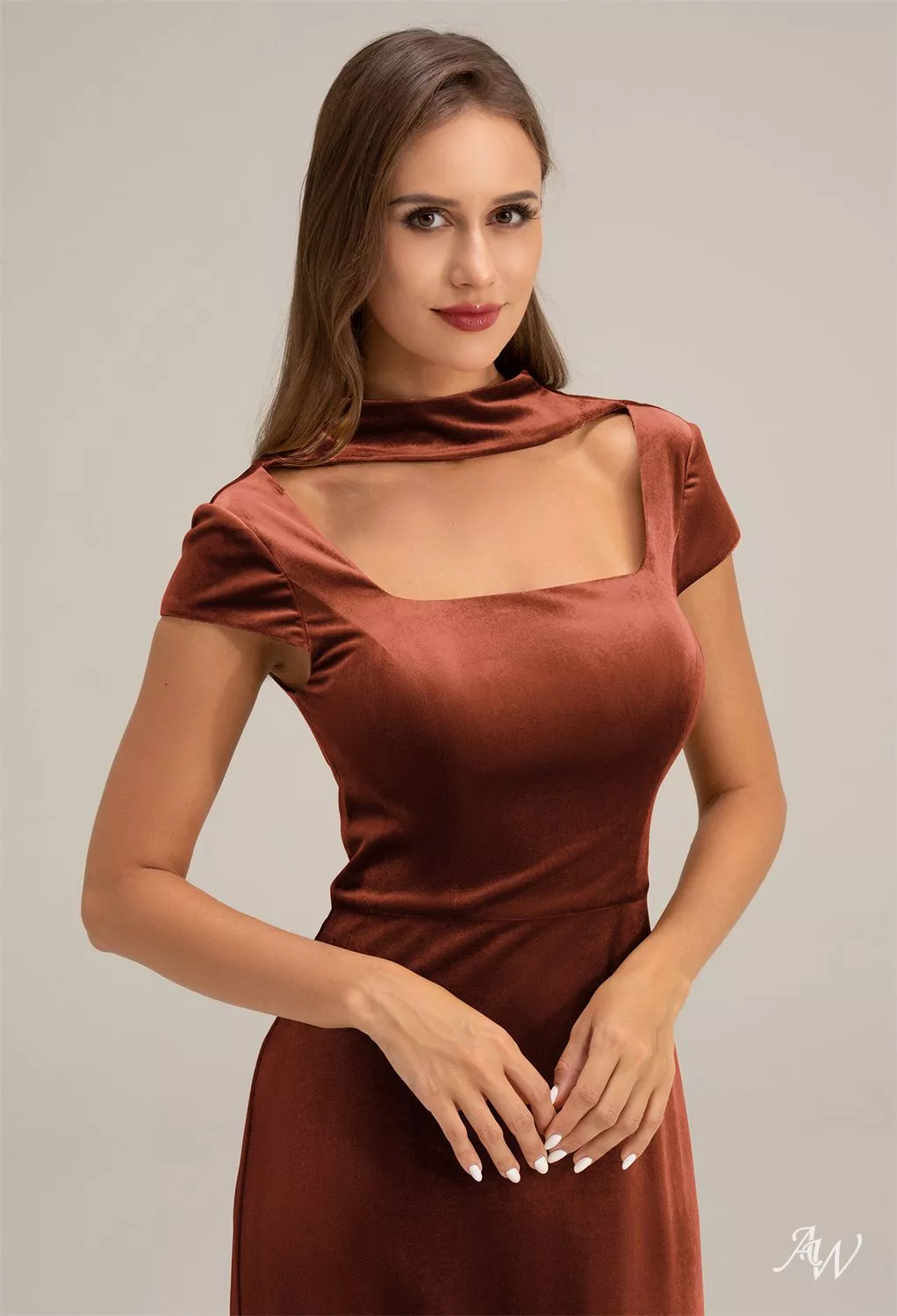 sachin and babi light blue dress Never Fully Dressed - Chocolate Beaded Allegra Dress