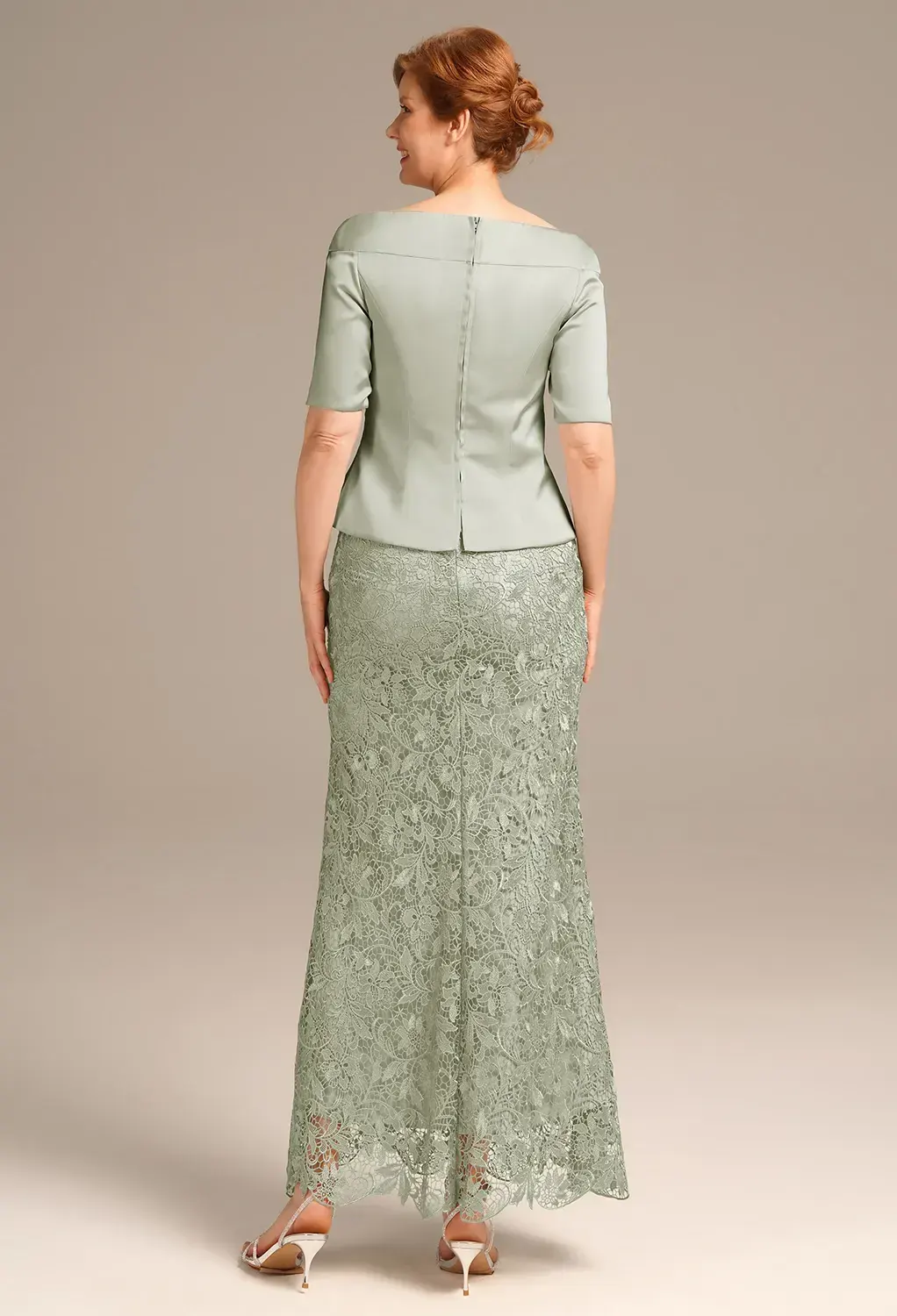 AW Penrose Sage Green  Mother of the Bride Dresses