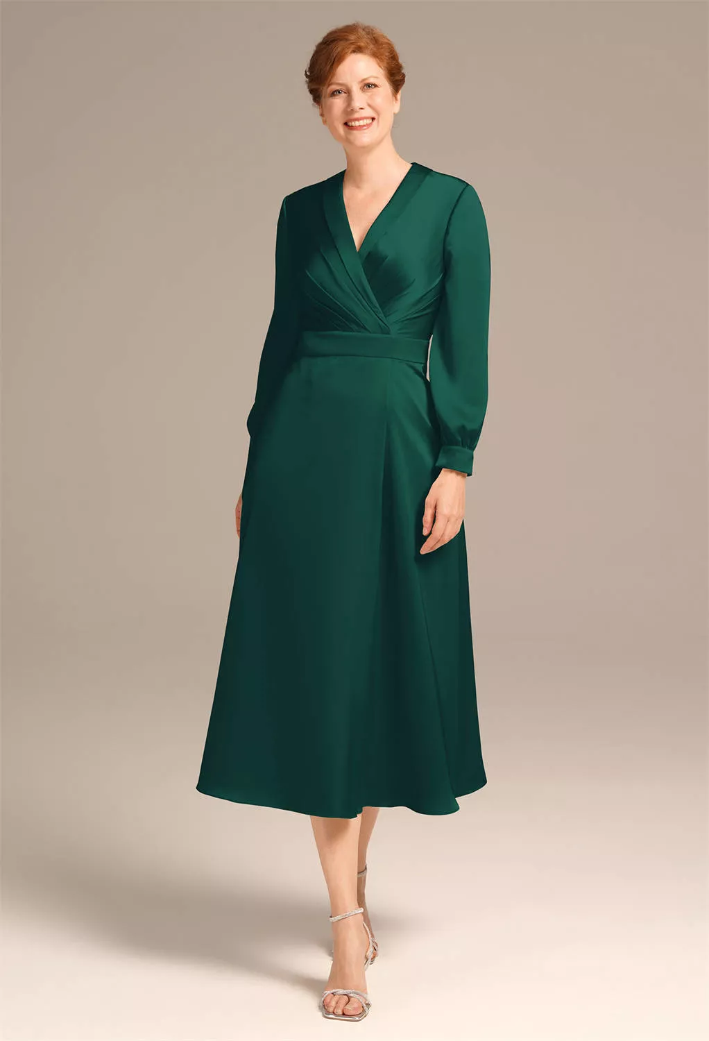 Hunter Green Mother of the Bride/Groom Dresses | AW.Bridal