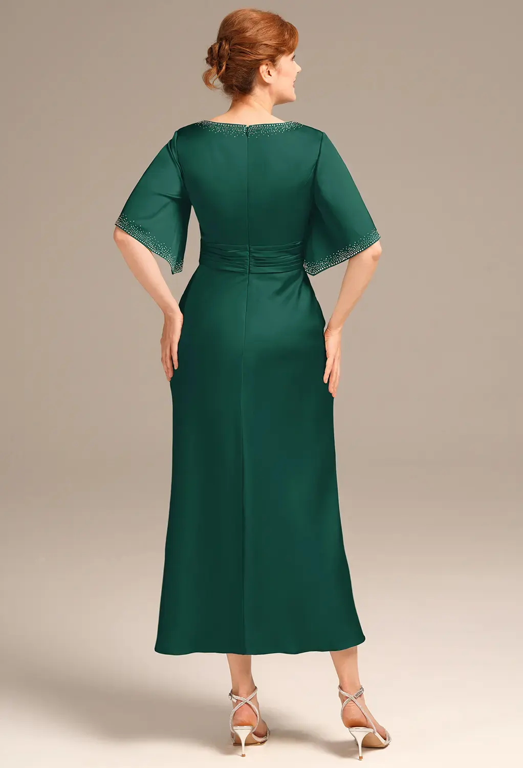 Hunter Green Mother of the Bride/Groom Dresses | AW.Bridal