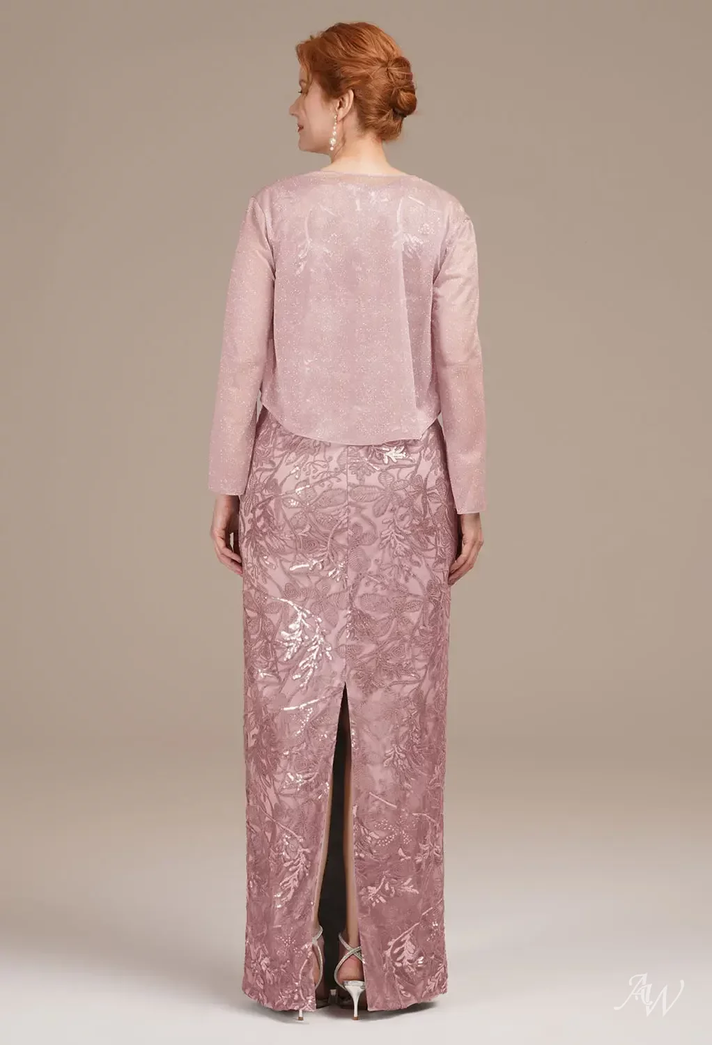 open lace back dress The Queenie Fringe Blazer in Pink – Impressions Online Boutique main image 0