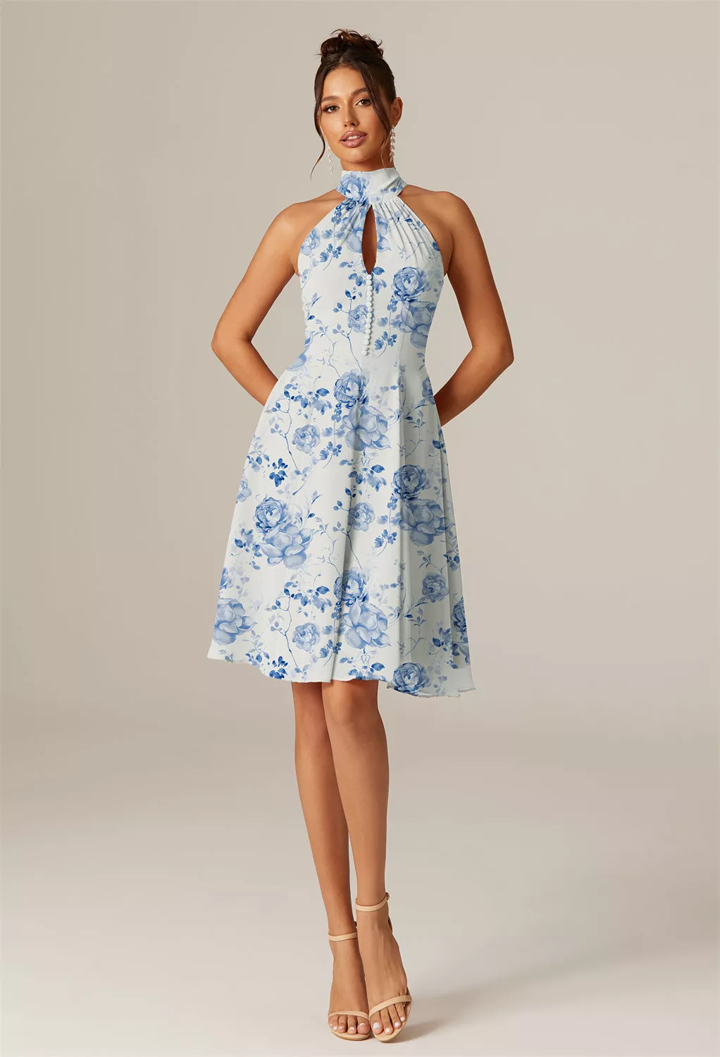 Cutout Country Wedding Guest Dresses | AW.Bridal