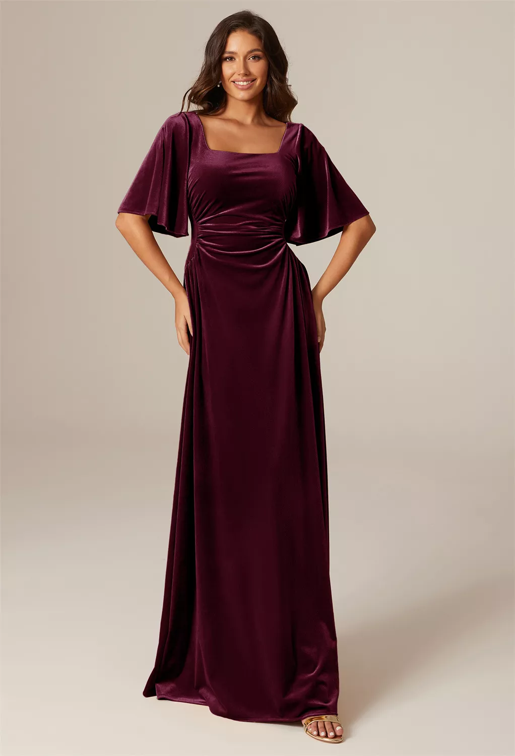 princess polly baby blue dress Amazon.com: HomRain Long Sleeve Velvet Dress for Women Winter Velvet  Bridesmaid Dresses Wedding Guest Dresses for Women Christmas Party Dress  for Women Burgundy L : Clothing, Shoes & Jewelry main image 1
