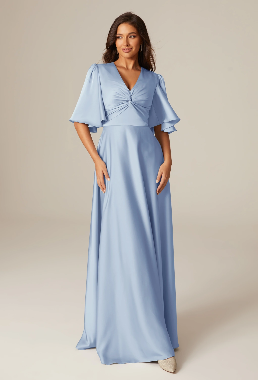 maxi chiffon long sleeve dress R.Vivimos Women Print V Neck Tie Waist Casual Boho Dresses (Small,Green) at Amazon Women's Clothing store Blue Dress Cardi B pattern:plain Models:Model 1 Make a statement and