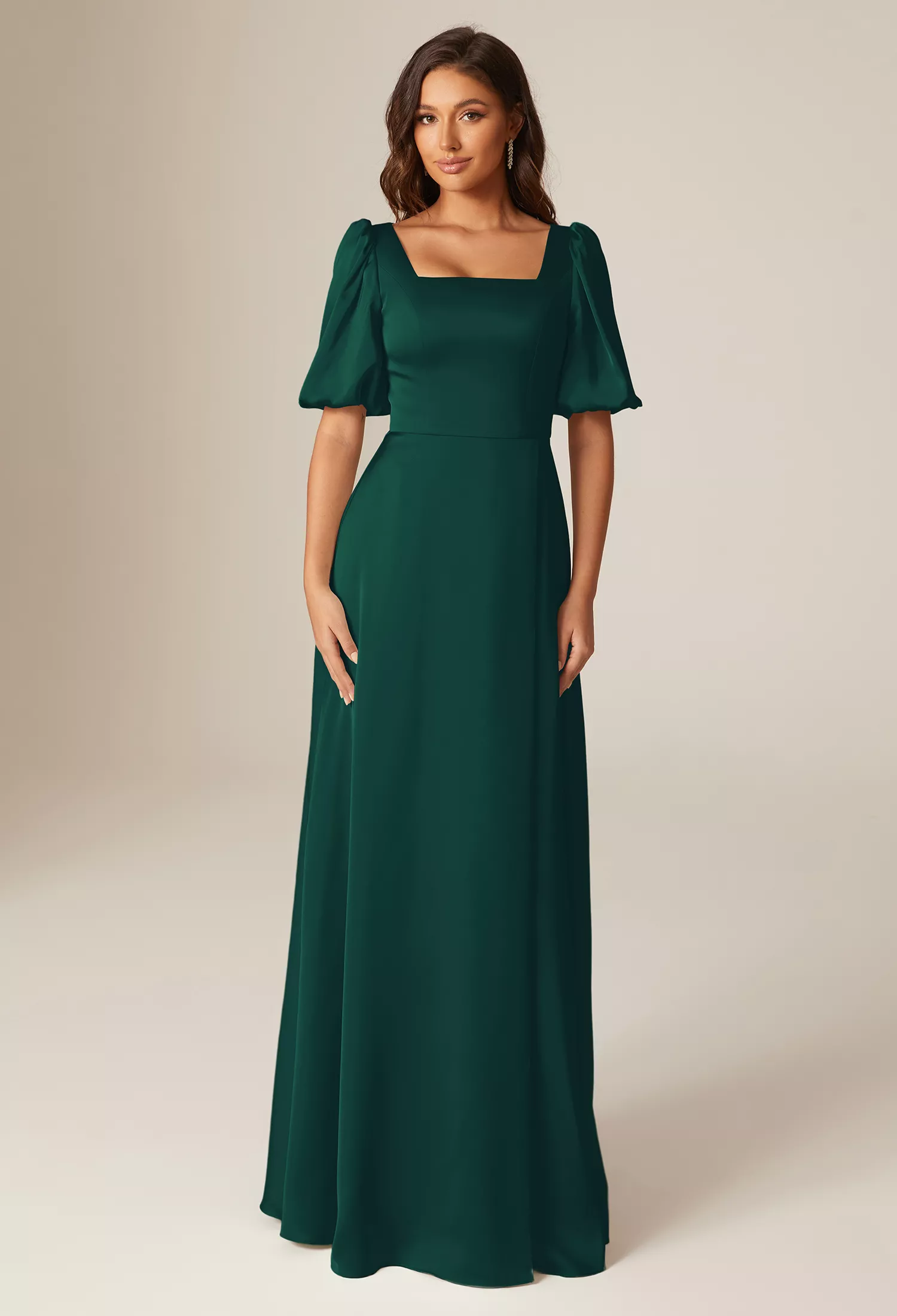 green emerald velvet dress Dekolte Rhinestone Green Ombre Evening Gown – Runway Catalog