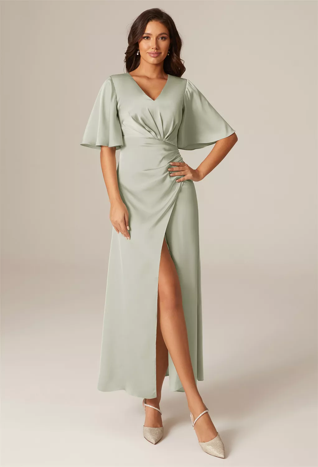 Sage Green Graduation Dresses | AW.Bridal