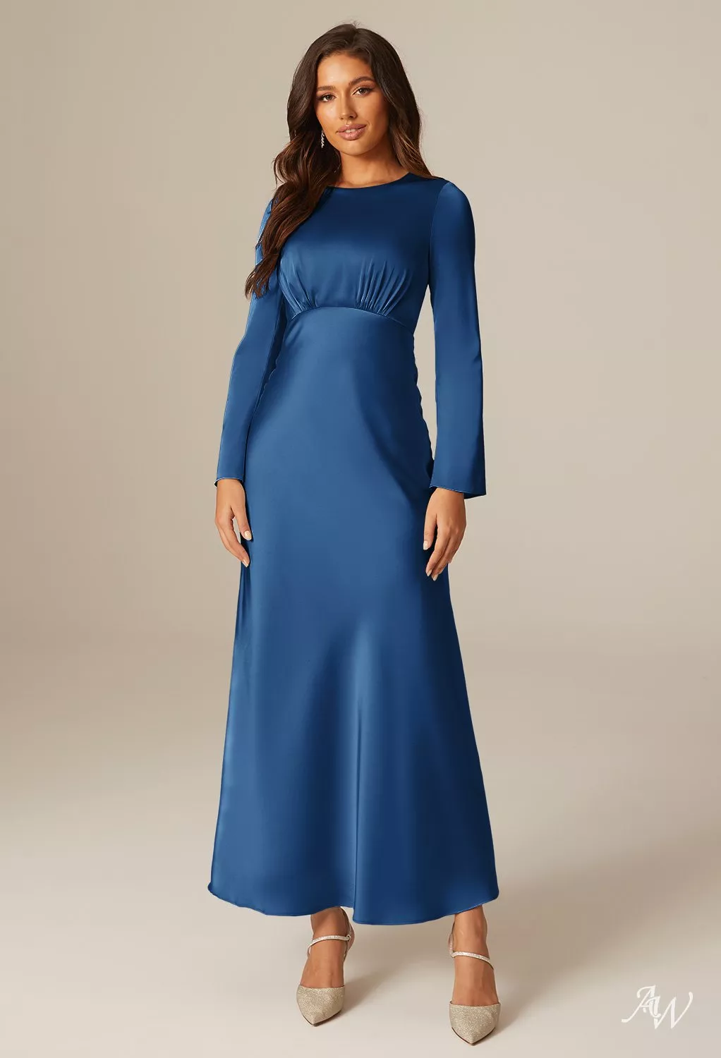 long aqua dress Dreamy Aqua Beaded Strapless with Scarf Evening Dress SS413 Aqua / 6 main image 1