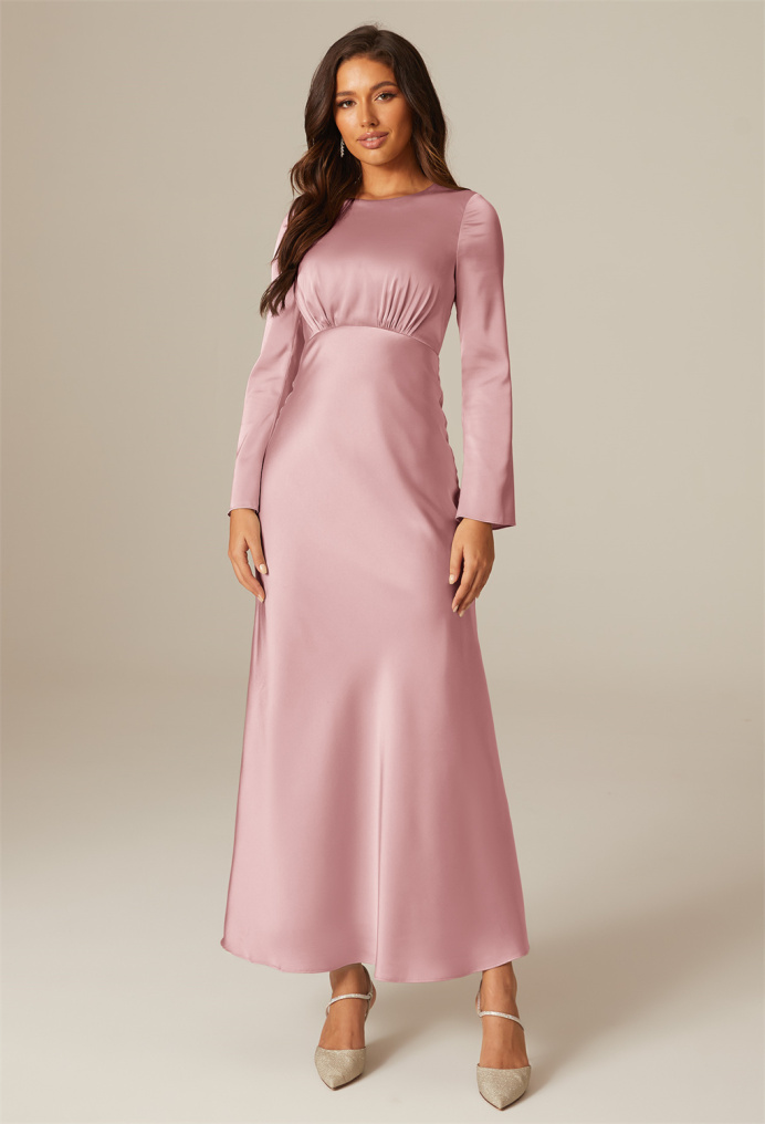 Maxi Dress Rose Quartz Bridesmaid Dress X Revolve Trudy Gown