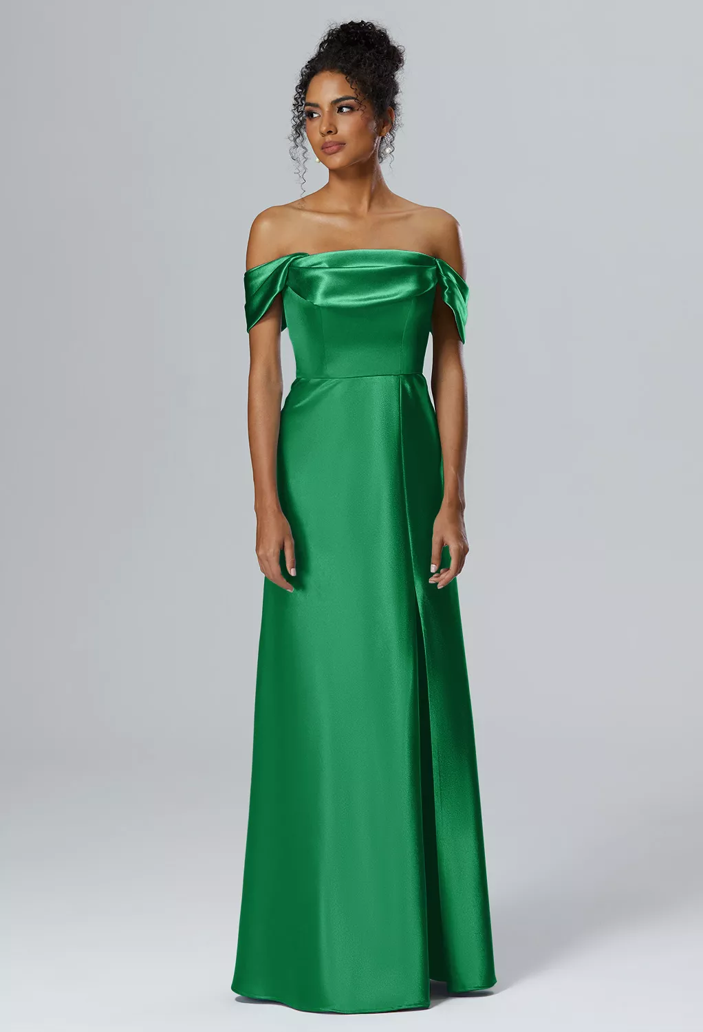 green convertible bridesmaid dress Green Infinity Dress/Wrap Convertible Bridesmaid Dress/Plus Size Floor 45 inches / Plus(16-26) main image 1