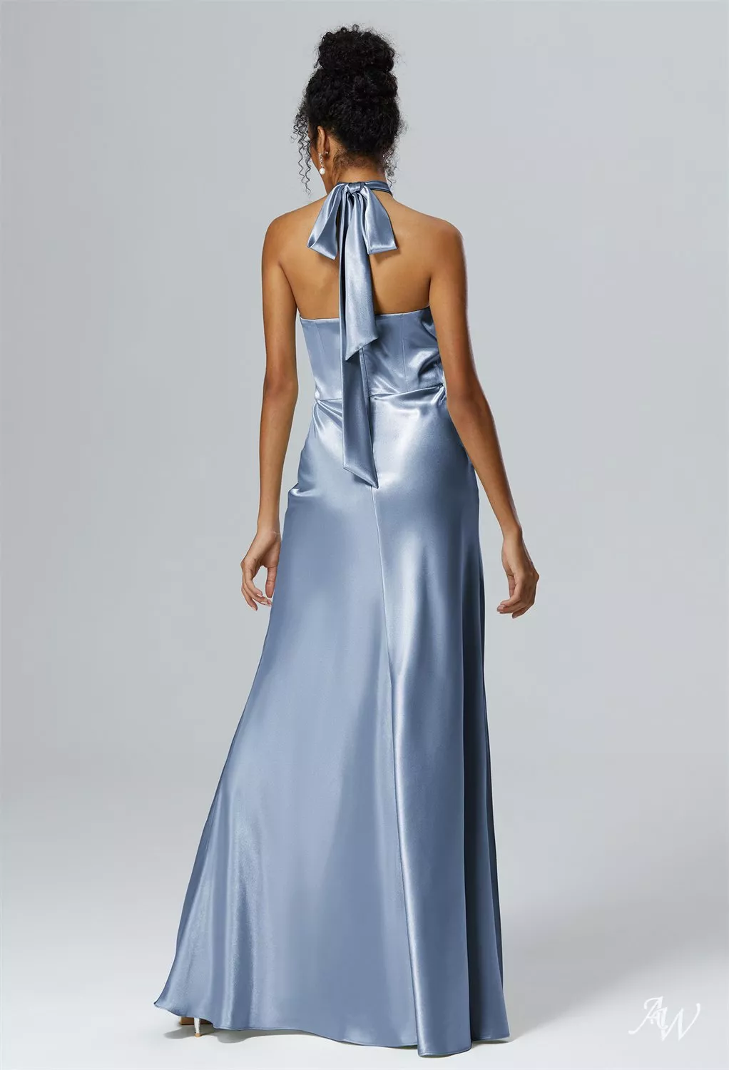 express blue floral dress KissProm main image 0