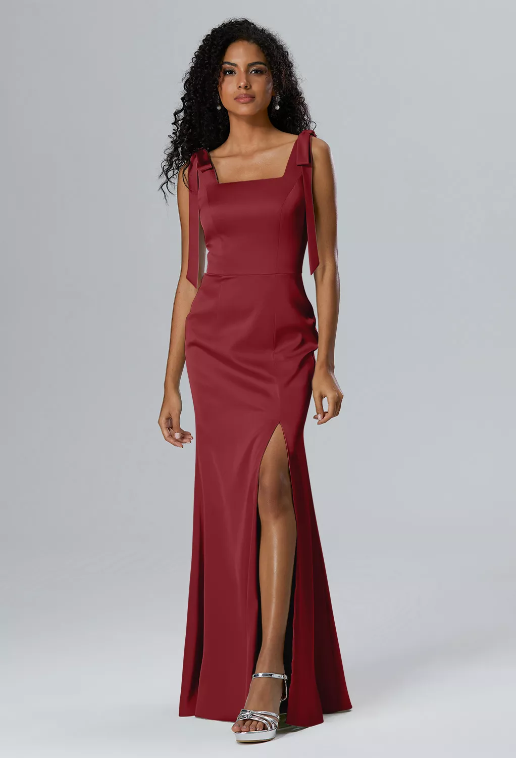 plus size cranberry bridesmaid dresses Wedding Guest Burgundy Plus Size Wedding Guest Dresses Color:Black-FV75
