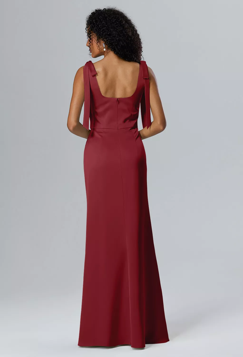 burgundy country dress Destiny Dress in Burgundy Small main image 1