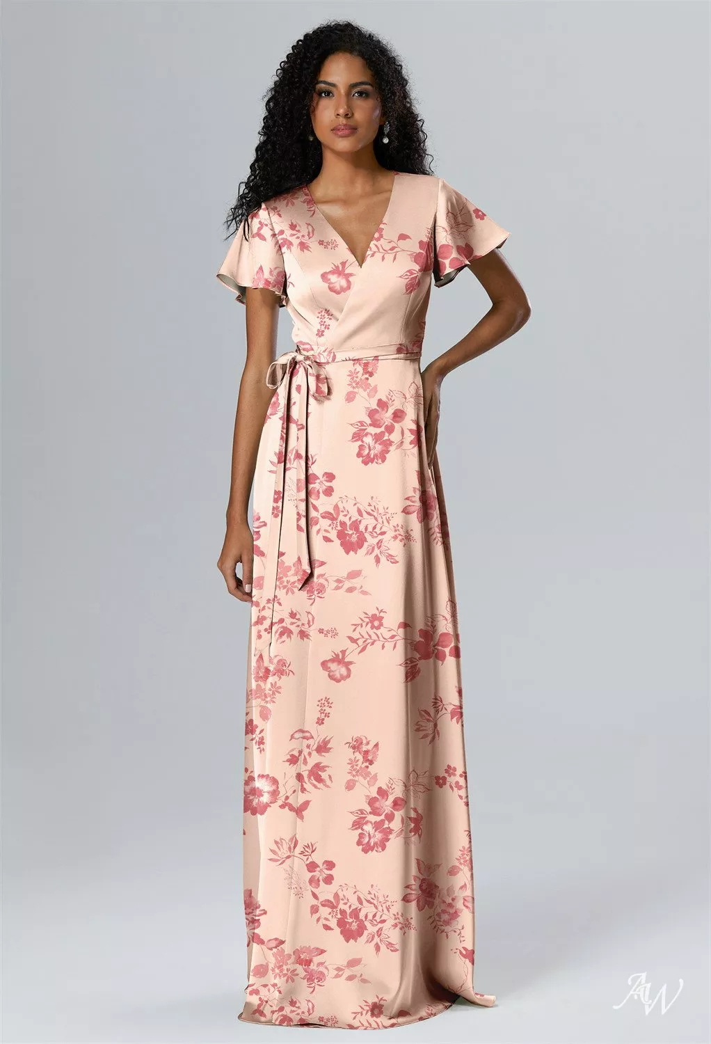 cherry blossom pink bridesmaid dress Cherry Blossom