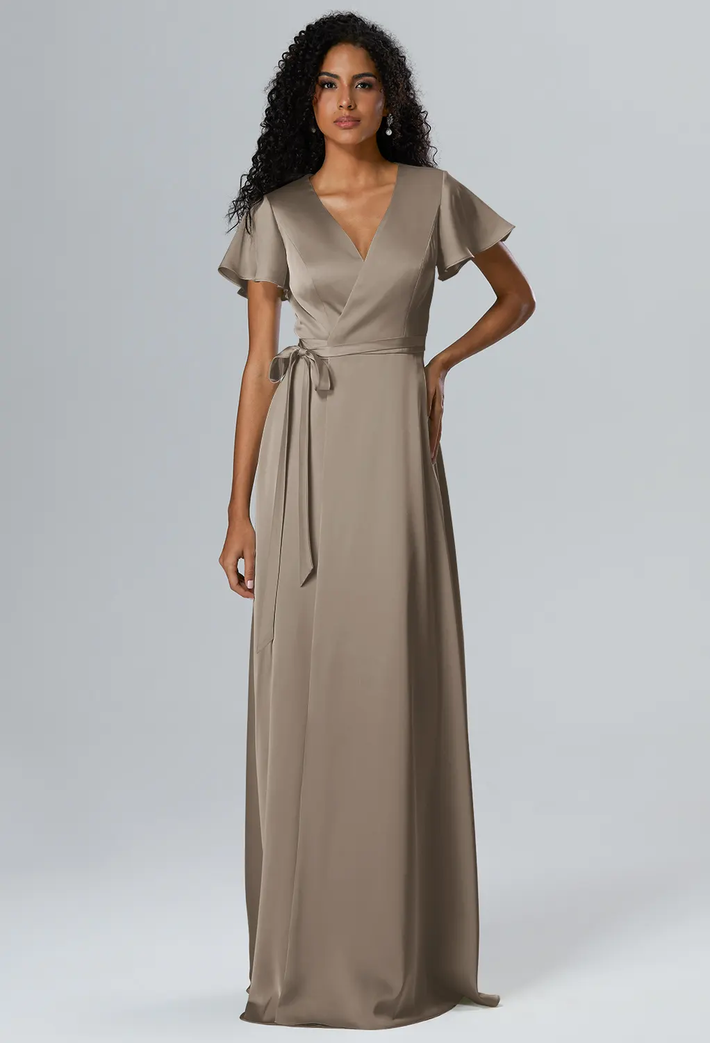grey wrap bridesmaid dress Dresses All dresses Here is the dress Options:Hat $69 Stunning Bridesmaids Dresses -