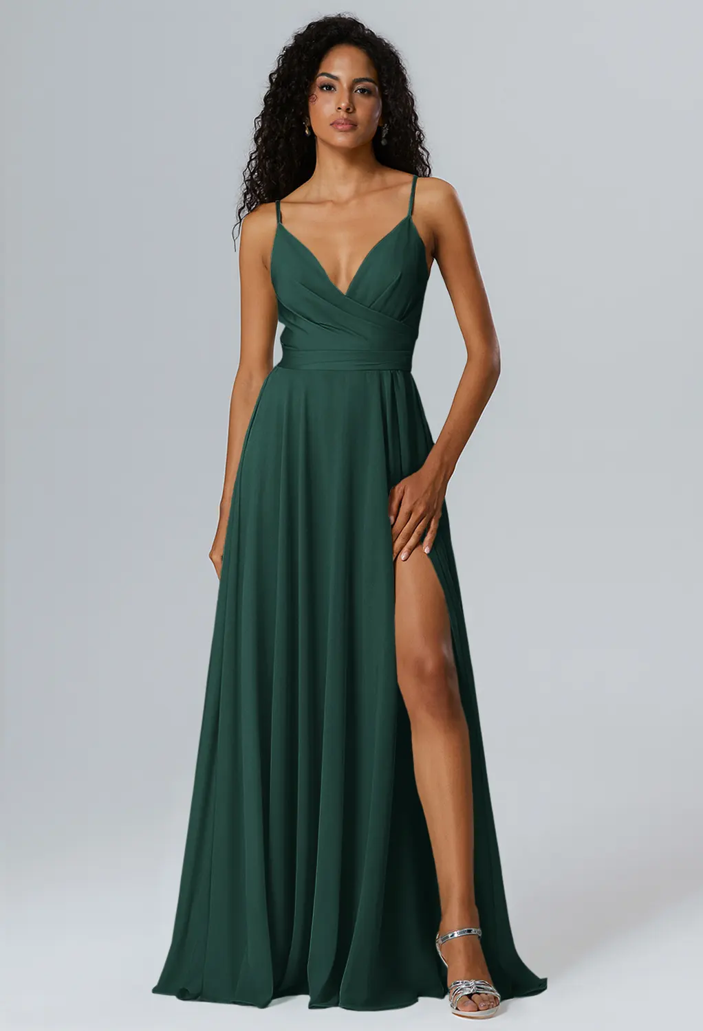 emerald floral bridesmaid dress Emilia Wickstead