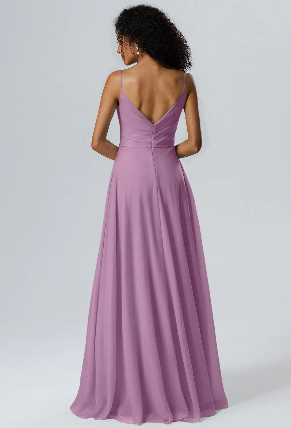 radiant orchid bridesmaid dresses Mist Line Bridesmaid Dresses