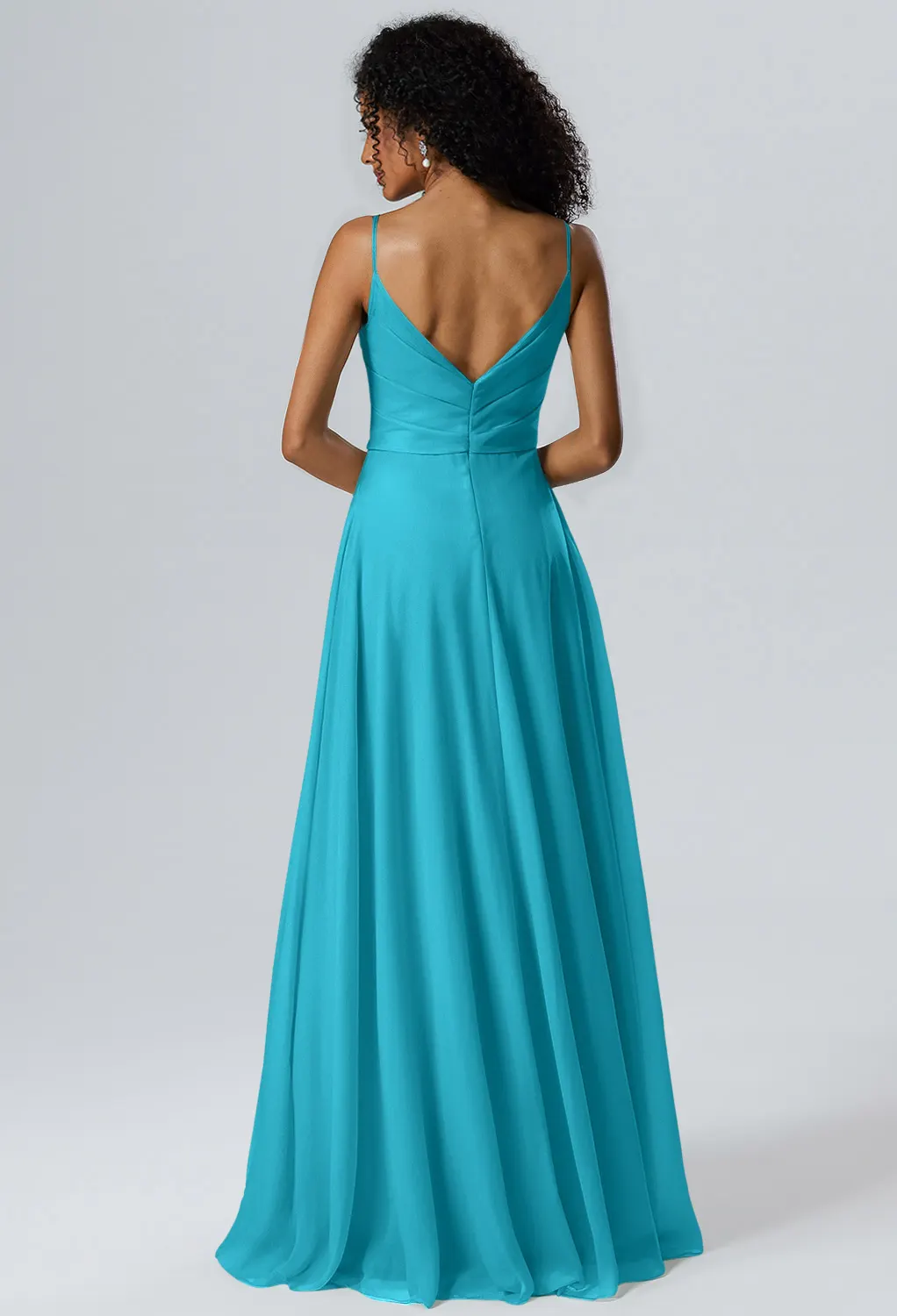 Turquoise Long Bridesmaid Dresses